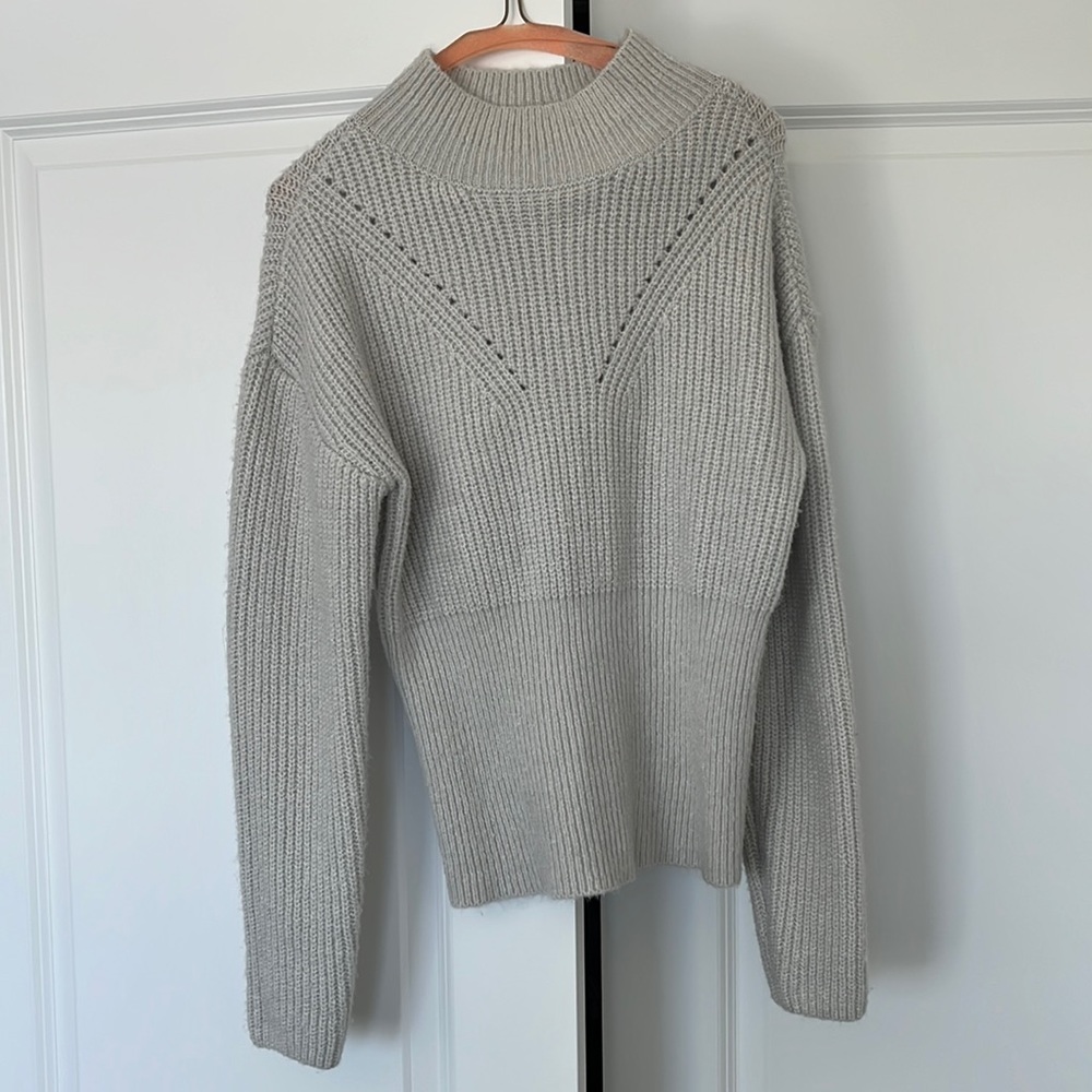GENERATION K LIGHT GREY SWEATER